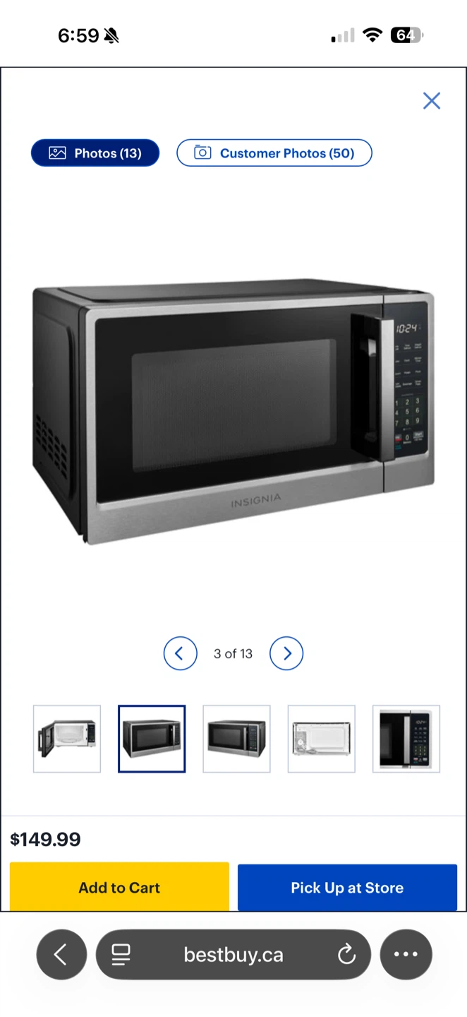 Insignia Countertop Microwave - photo 2