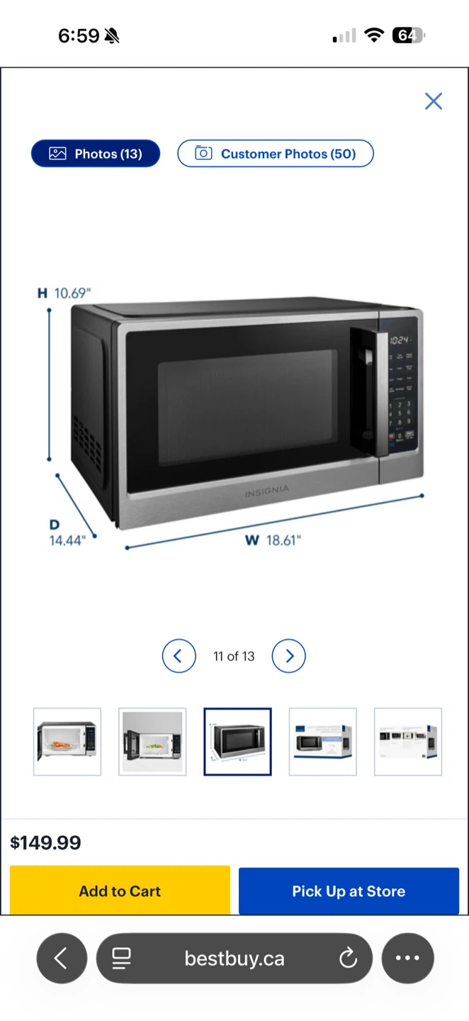 Insignia Countertop Microwave - photo 5