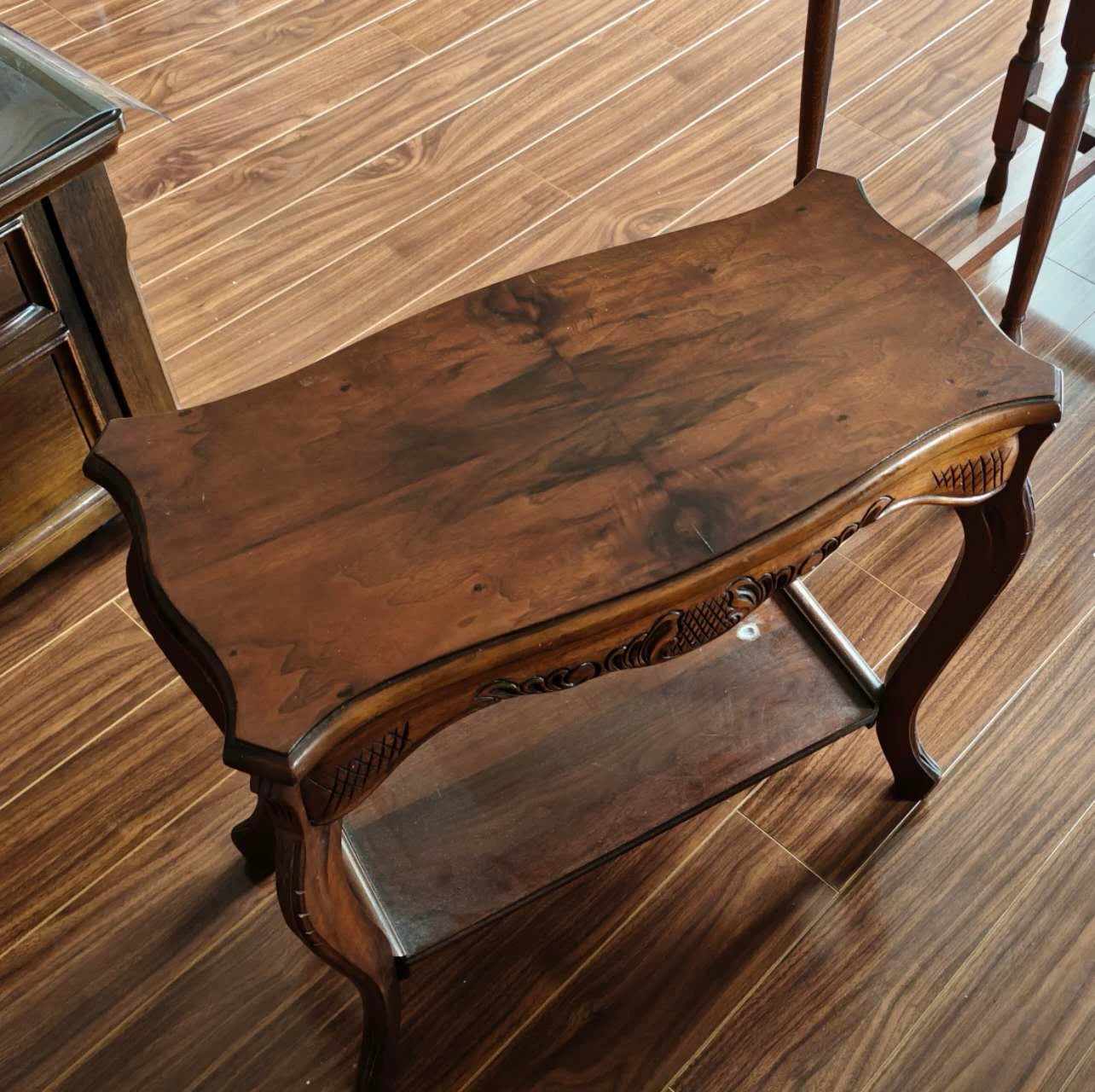 Antique foot stool