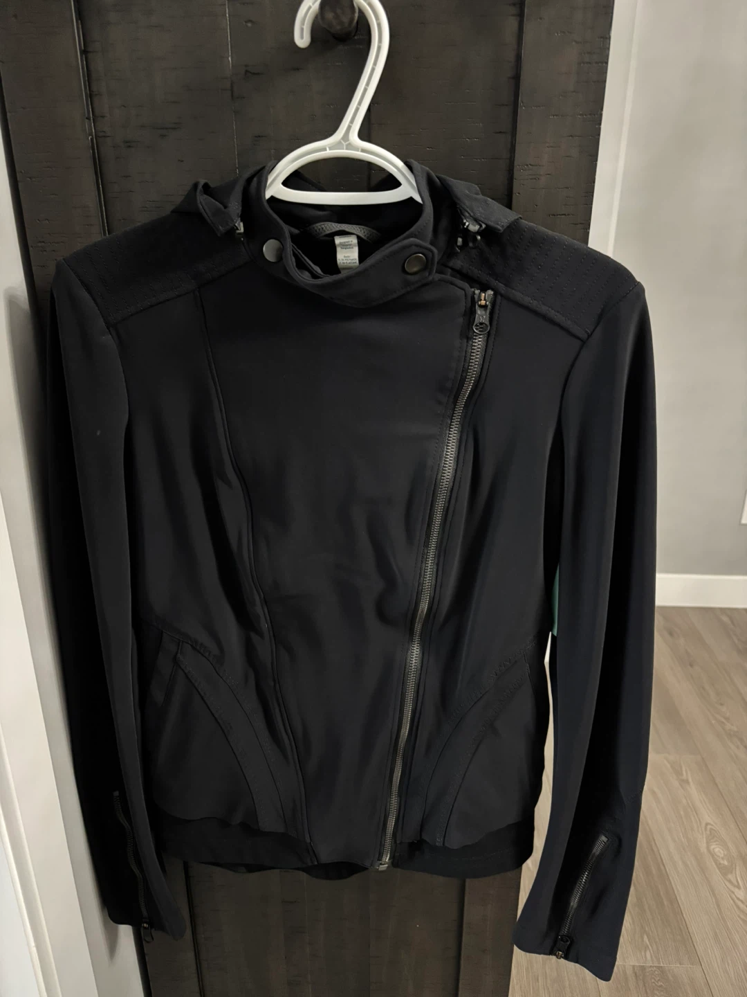 Lululemon Black Hooded Jacket