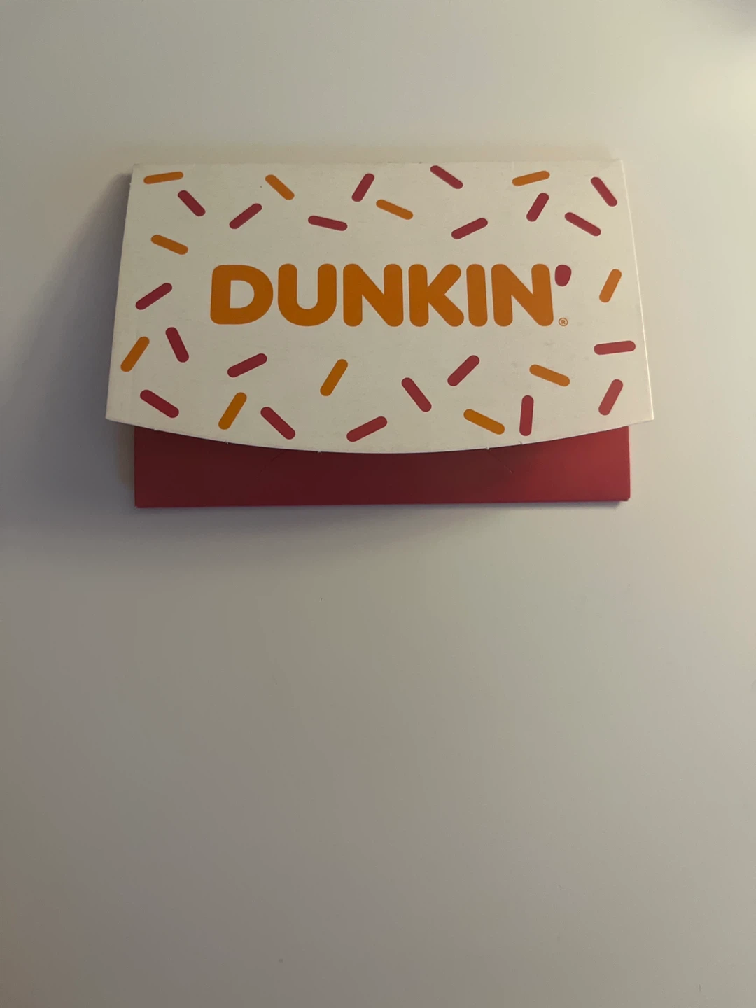 Dunkin Donuts gift card