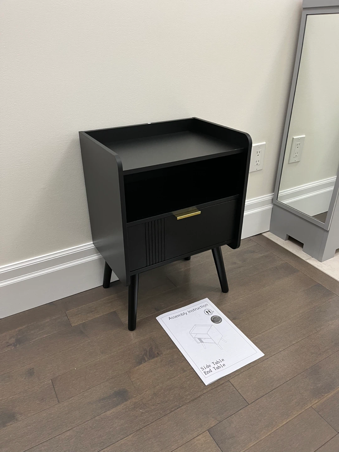 New Black Table w/ Drawer
