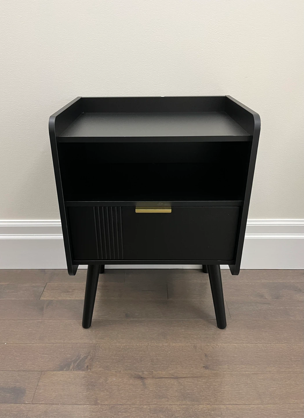 New Black Table w/ Drawer - photo 3