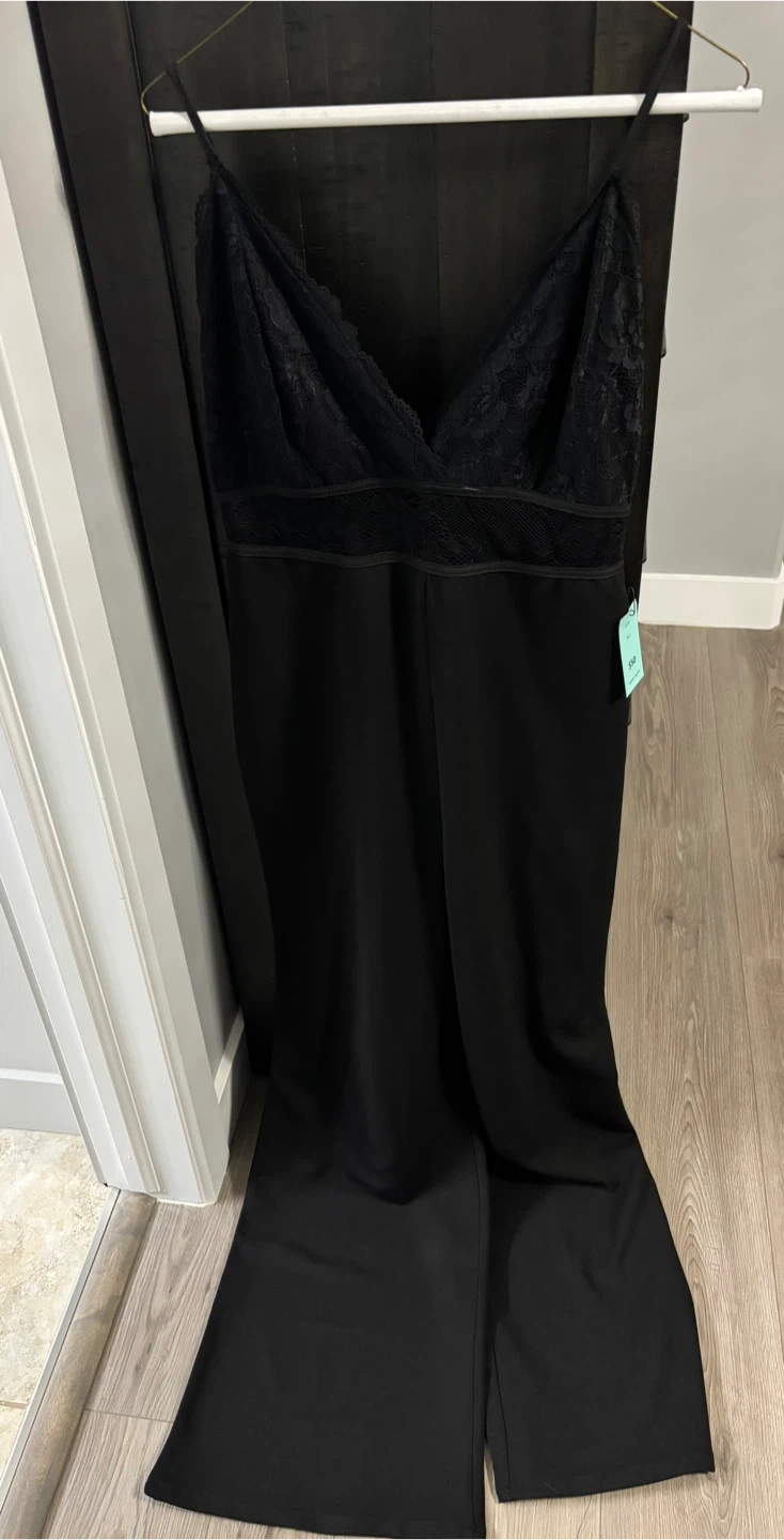 Black Lace Jumpsuit *Never worn*