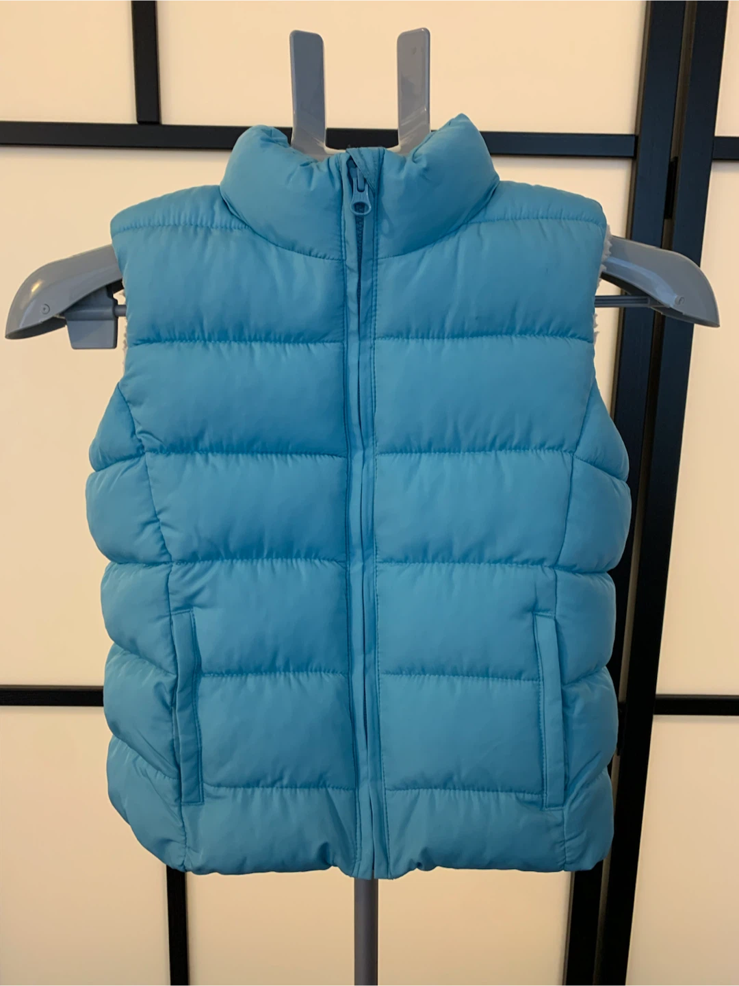 GAP Kids Puffer Vest with Sherpa Lining - photo 2