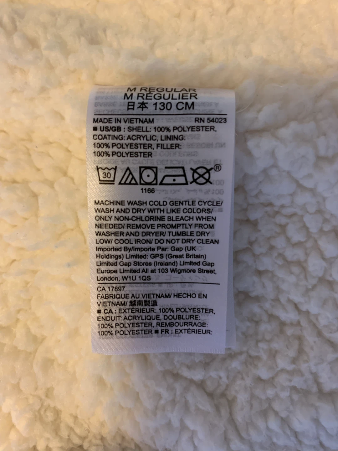 GAP Kids Puffer Vest with Sherpa Lining - photo 5