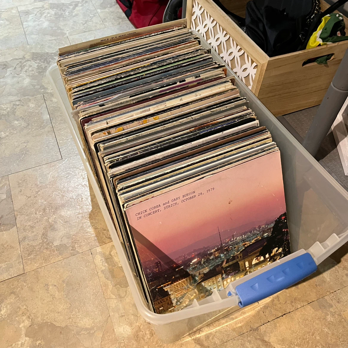 Large Collection of Vintage Vinyl Records 108 pcs
