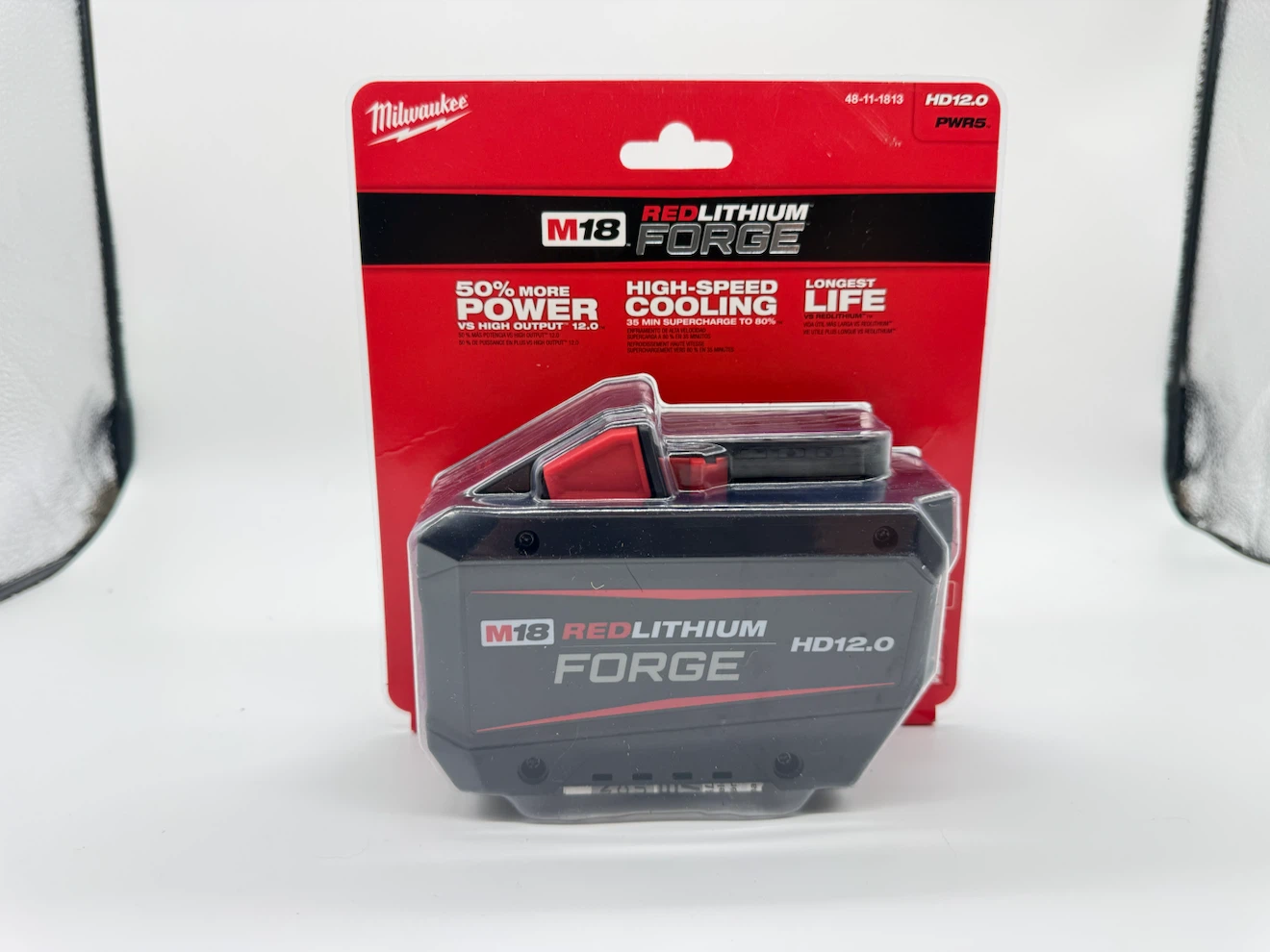 Milwaukee M18 High Demand HD12.0 Ah REDLITHIUM FORGE Battery