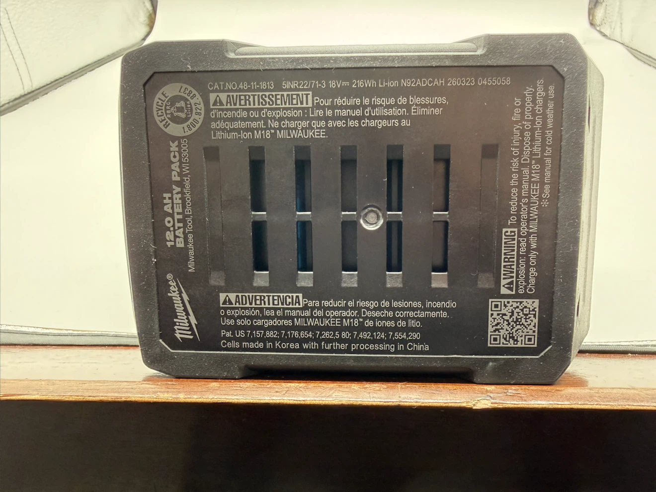 Milwaukee M18 High Demand HD12.0 Ah REDLITHIUM FORGE Battery - photo 5