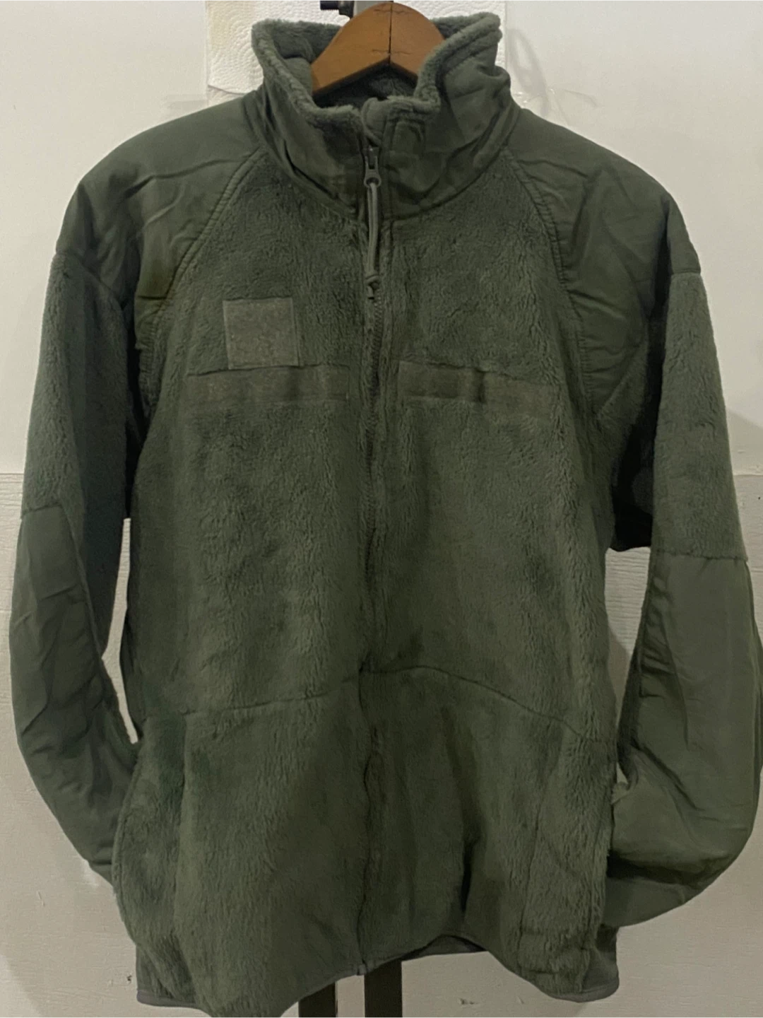 US Military Polartec Fleece Jacket Olive Green