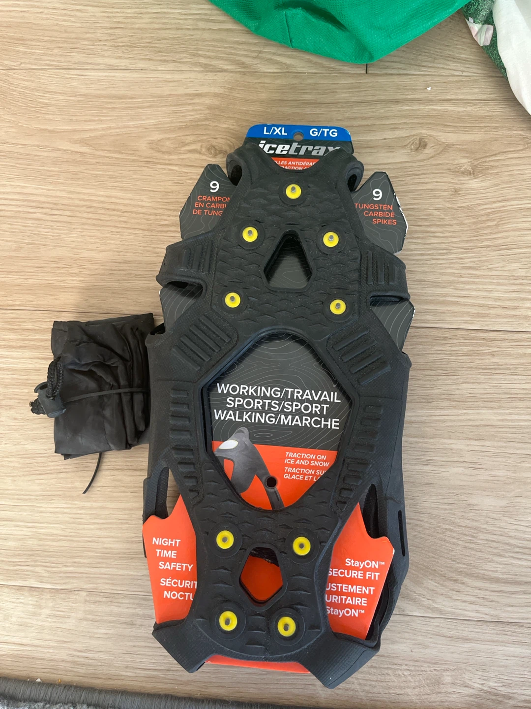 Icetrax StayON Toe Cap Ice Cleats L/XL - photo 2
