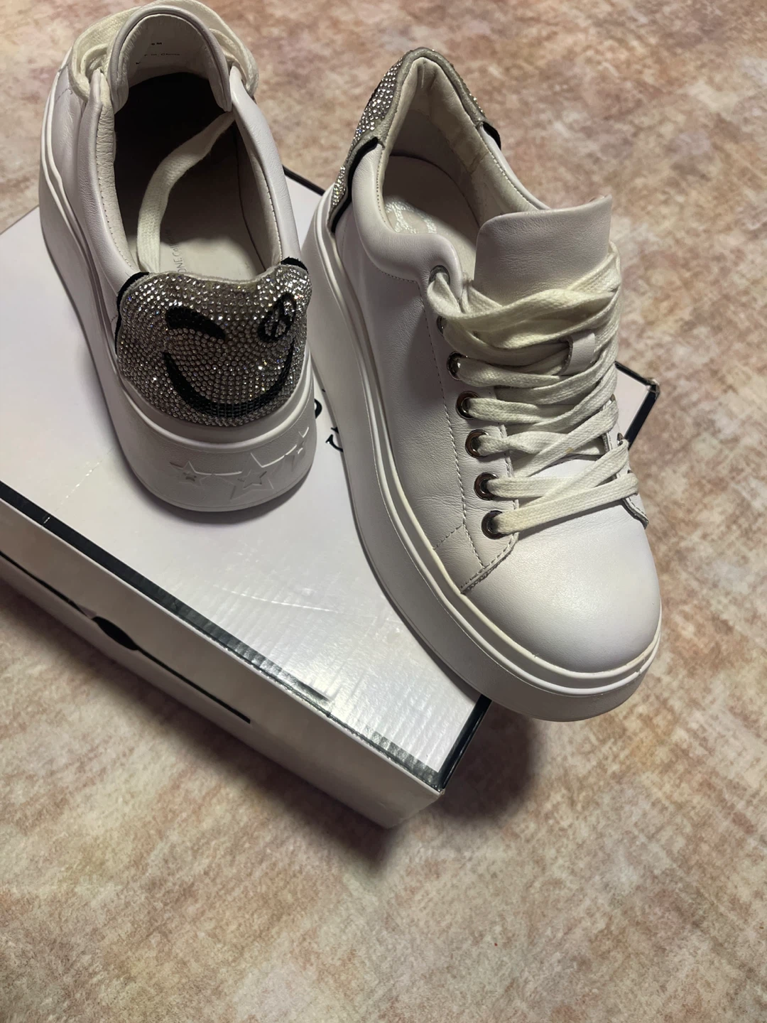 The Wishbone Collection Smiley Sneakers