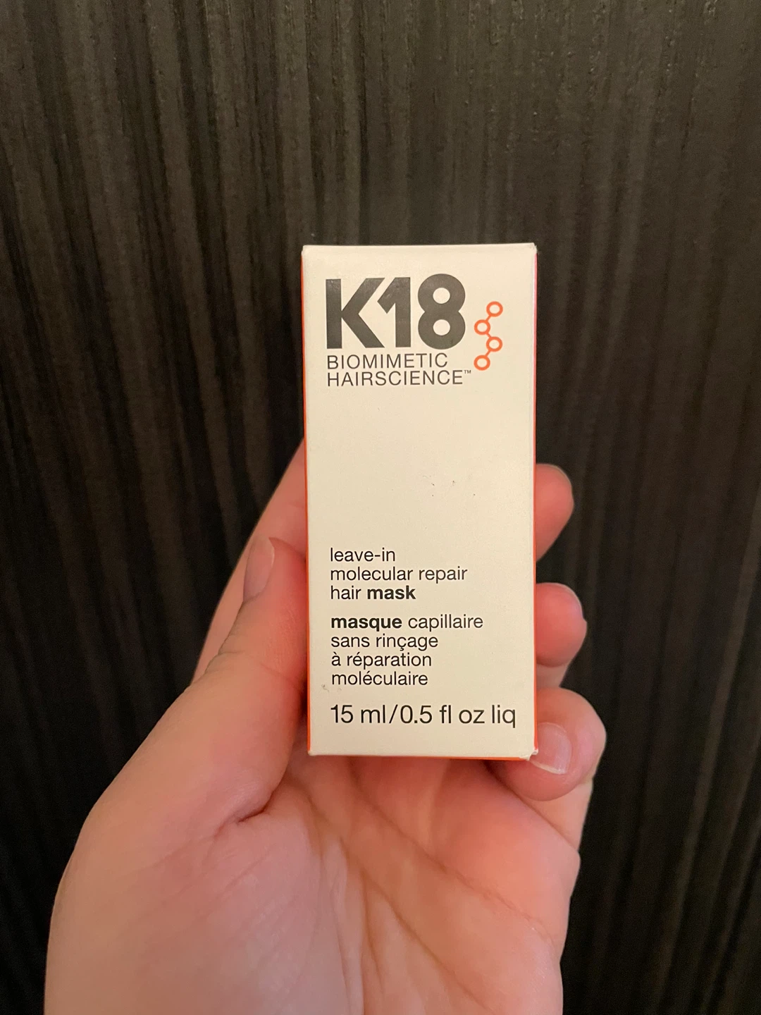 K18 Leave-In Molecular Repair Hair Mask 15ml