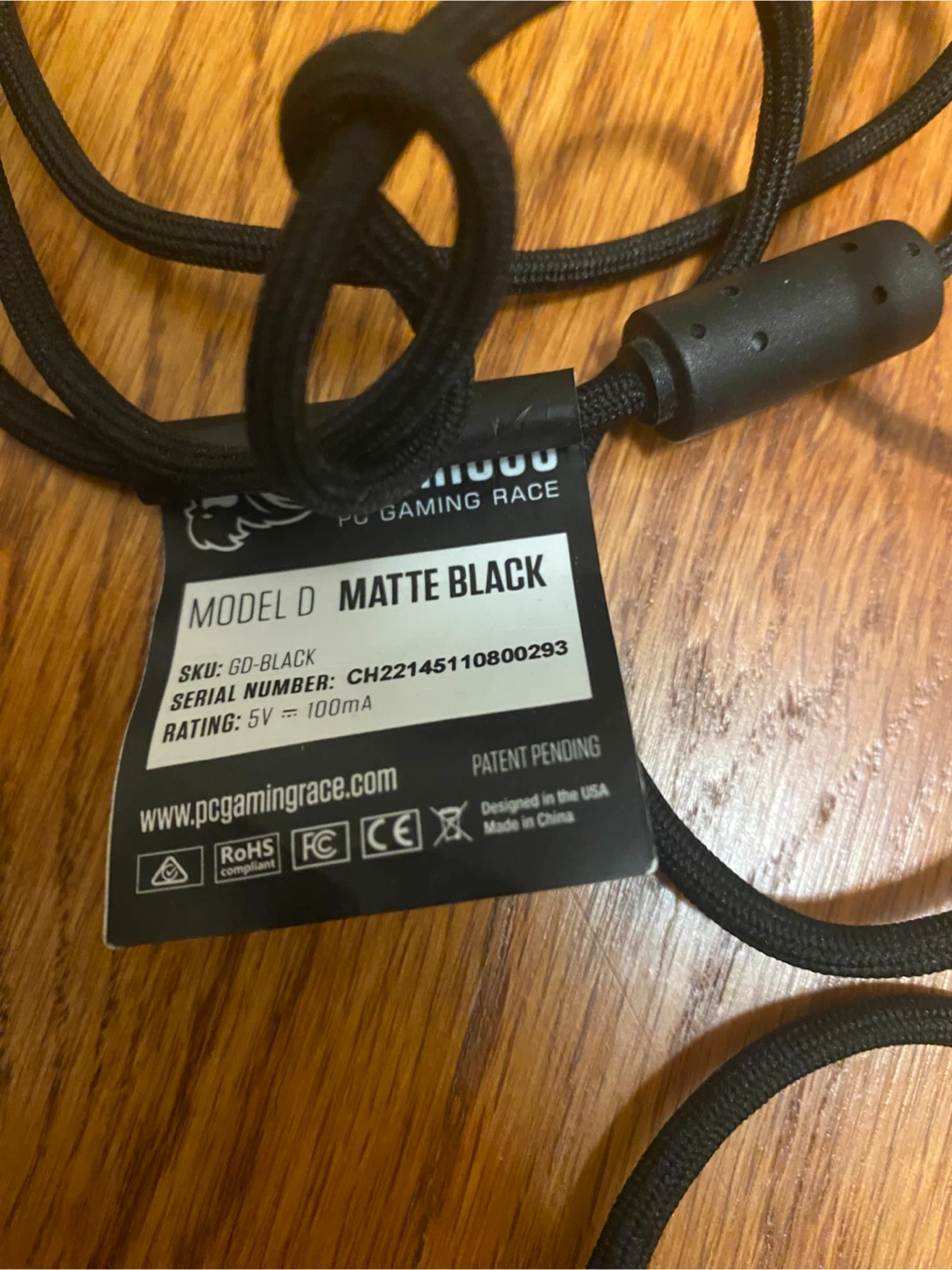Glorious Model D Matte Black Gaming Mouse - photo 3