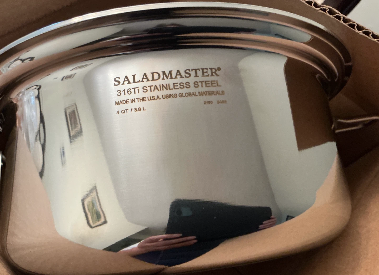 Saladmaster 4 Quart Sauce Pan with Cover - photo 2