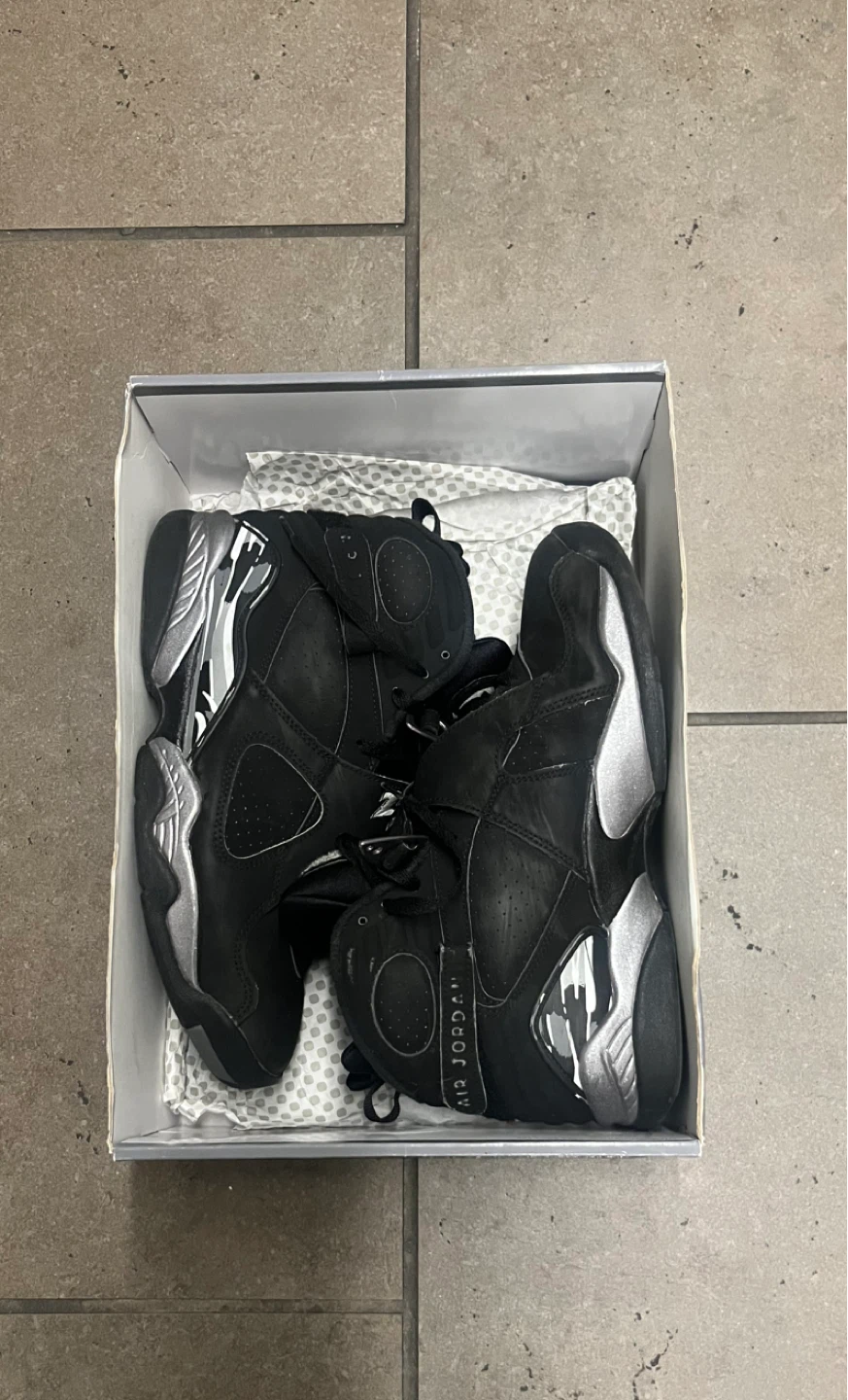 Air Jordan 8 Retro chrome