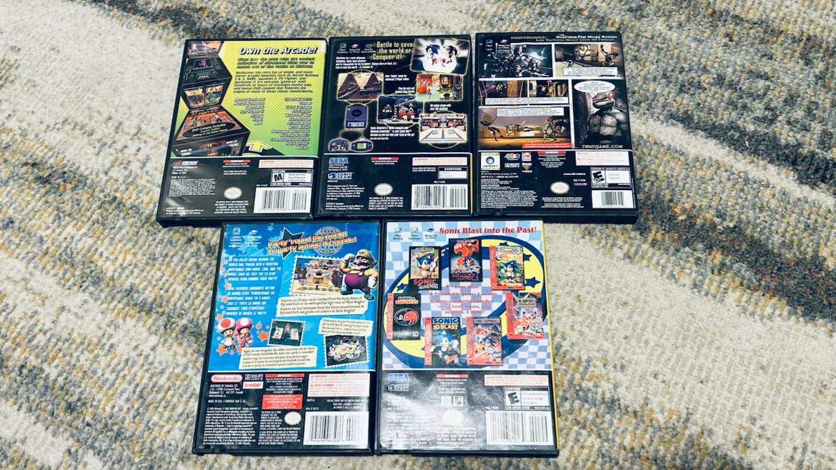 Nintendo GameCube Games – Mario Party 7, Sonic, TMNT – 5 Games - photo 3