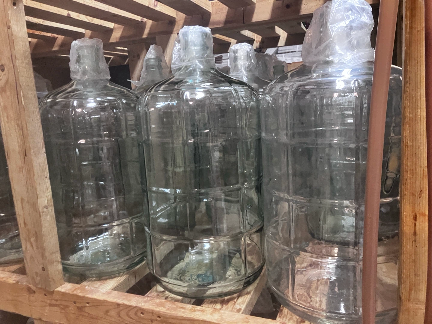 Glass Carboy Fermenters $20 each - photo 3