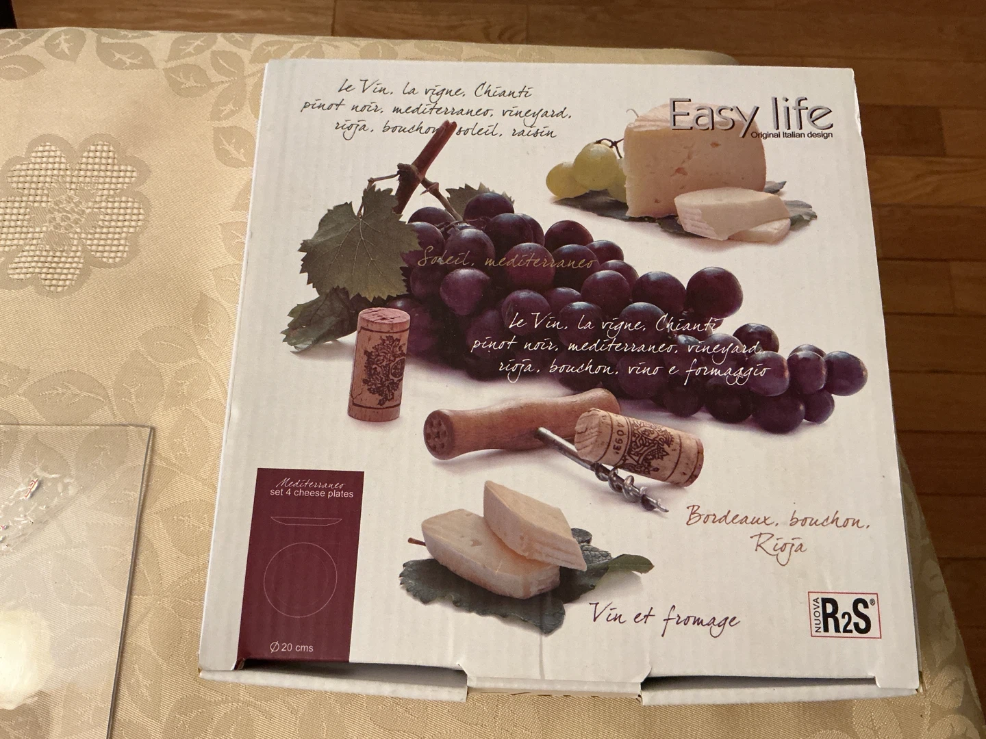 Easy Life Mediterraneo Cheese Plate Set