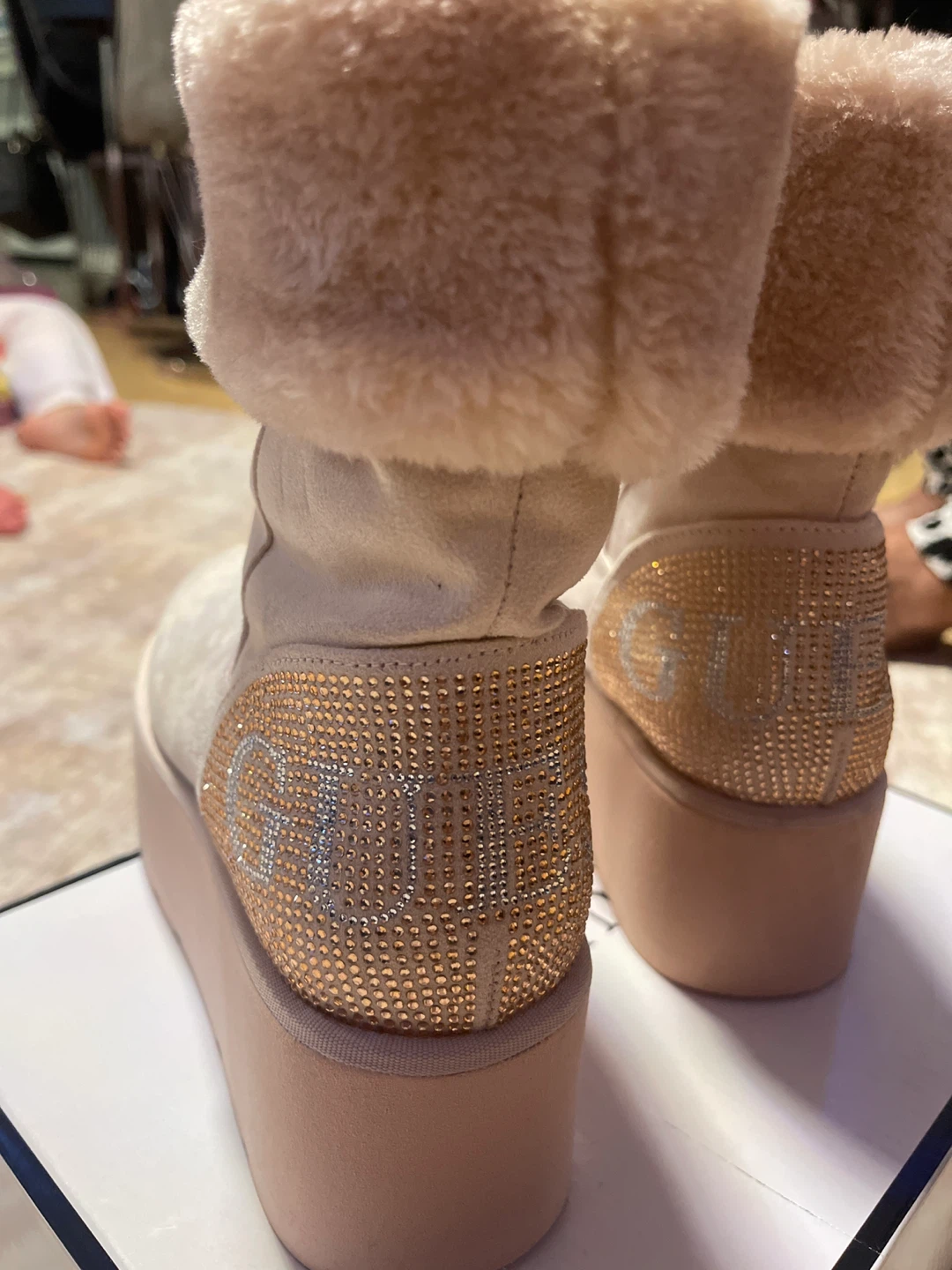 Guess platform boots - photo 2