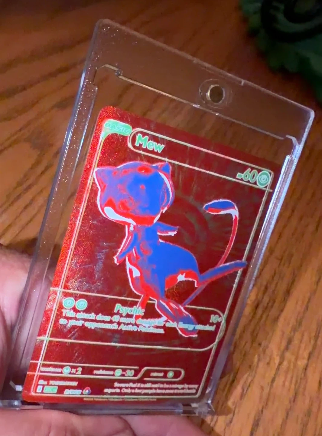 Pokemon Mew Trading Card