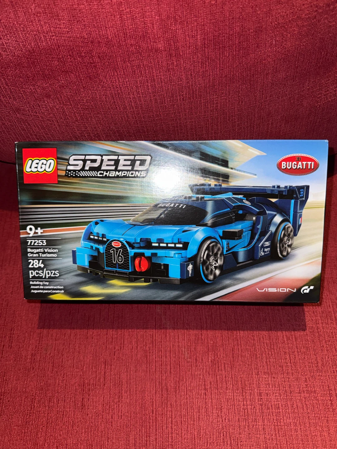 LEGO Speed Champions Bugatti Vision GT Hyper Sports Car 77253