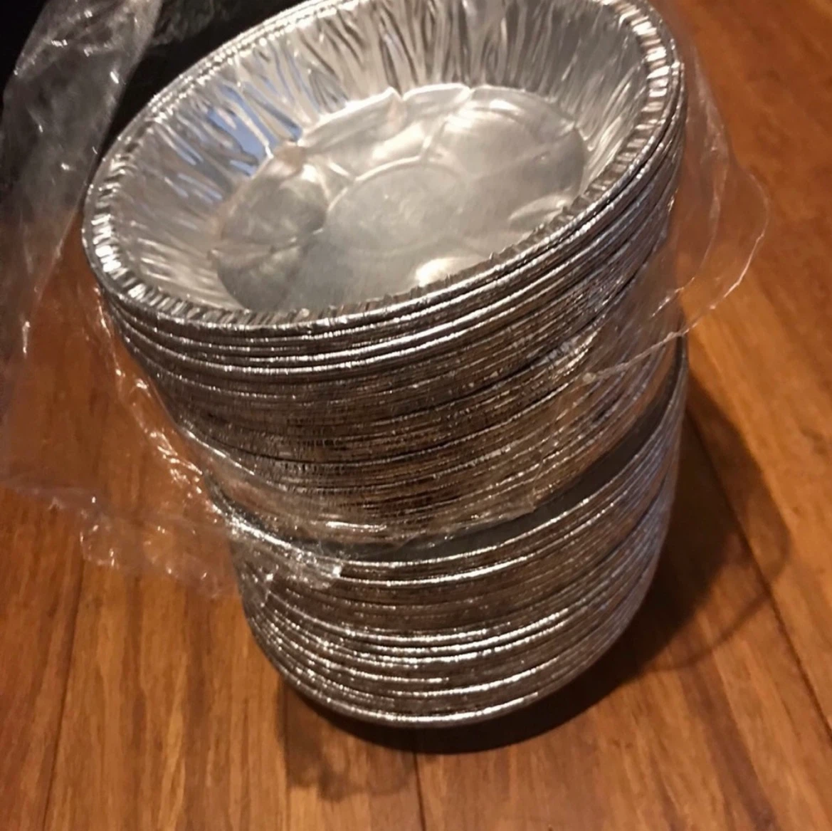 Pie Pans 6” & 3” (aluminum foil and clear containers) - photo 2