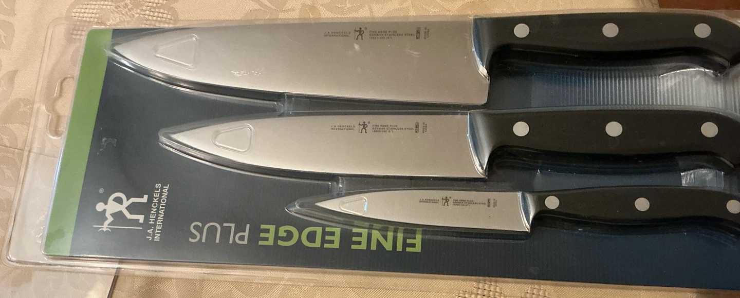 J.A. Henckels International Fine Edge Plus 3 pc. Starter Set