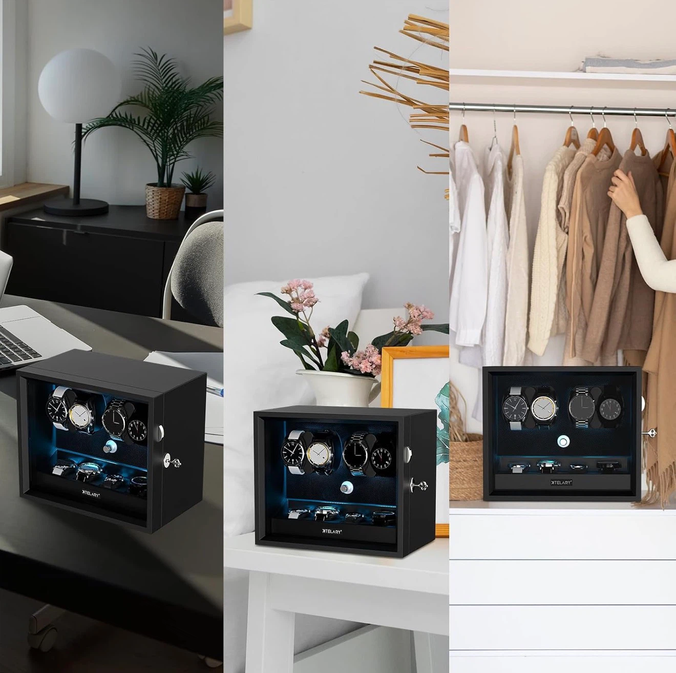 DUKWIN Lockable Watch Winder