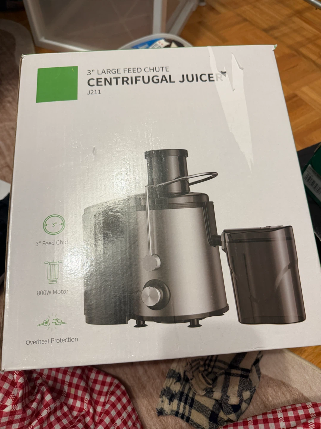 Centrifugal Juicer J211 with 3 inch Feed Chute
