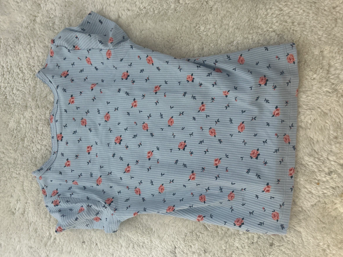 Old Navy Kids Floral Ribbed T-Shirt - photo 2