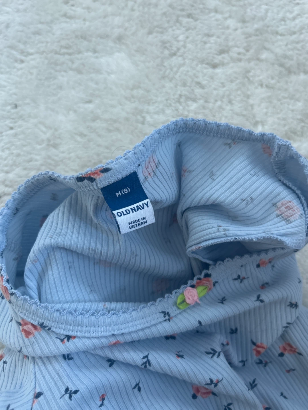 Old Navy Kids Floral Ribbed T-Shirt - photo 3