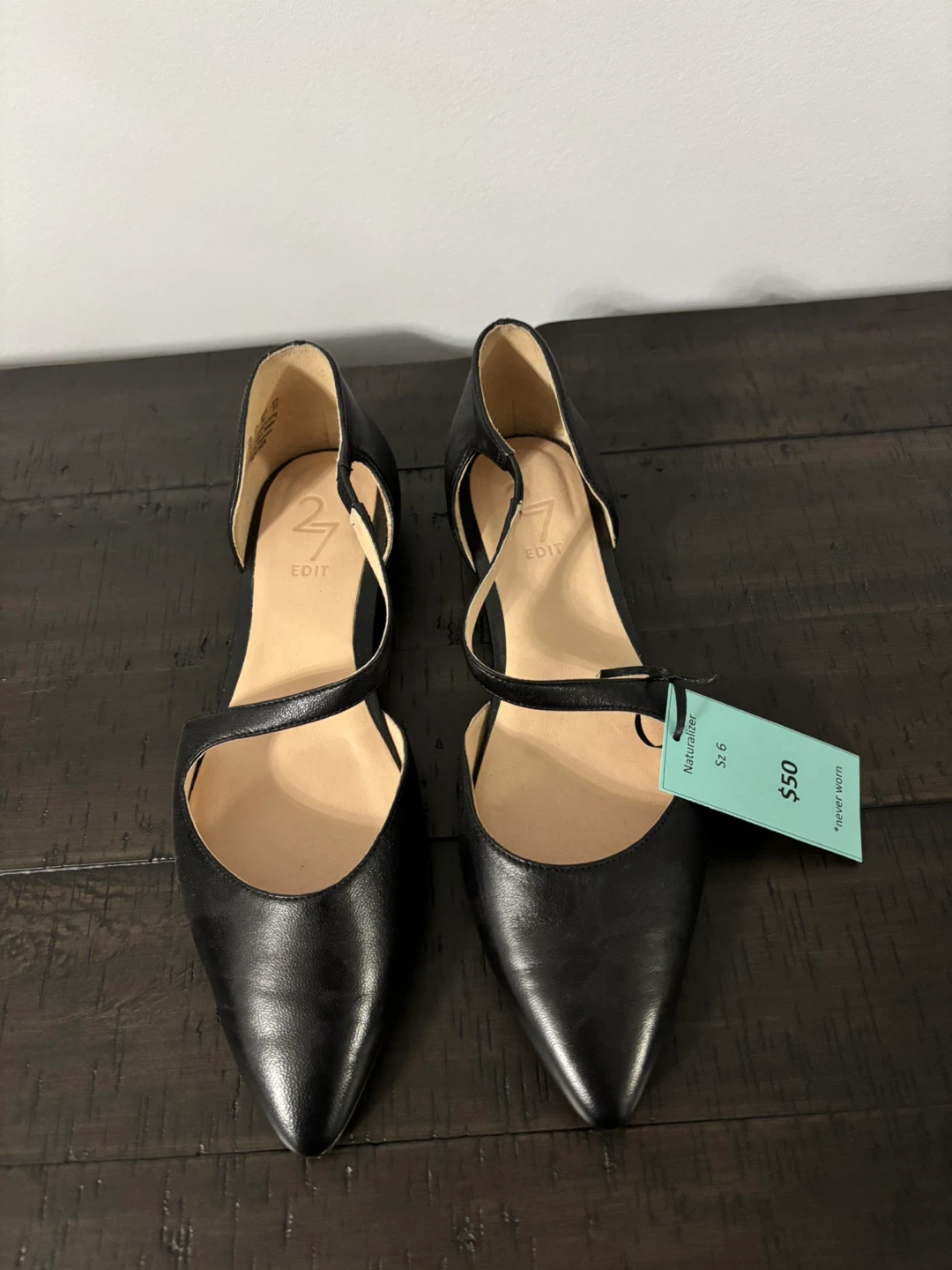 27 Edit Naturalizer Black Flats *Never Worn* - photo 2