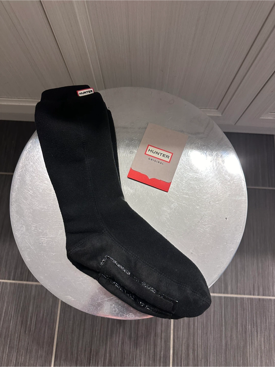 Kids Hunter Boot Socks Black big kids size US 1-2