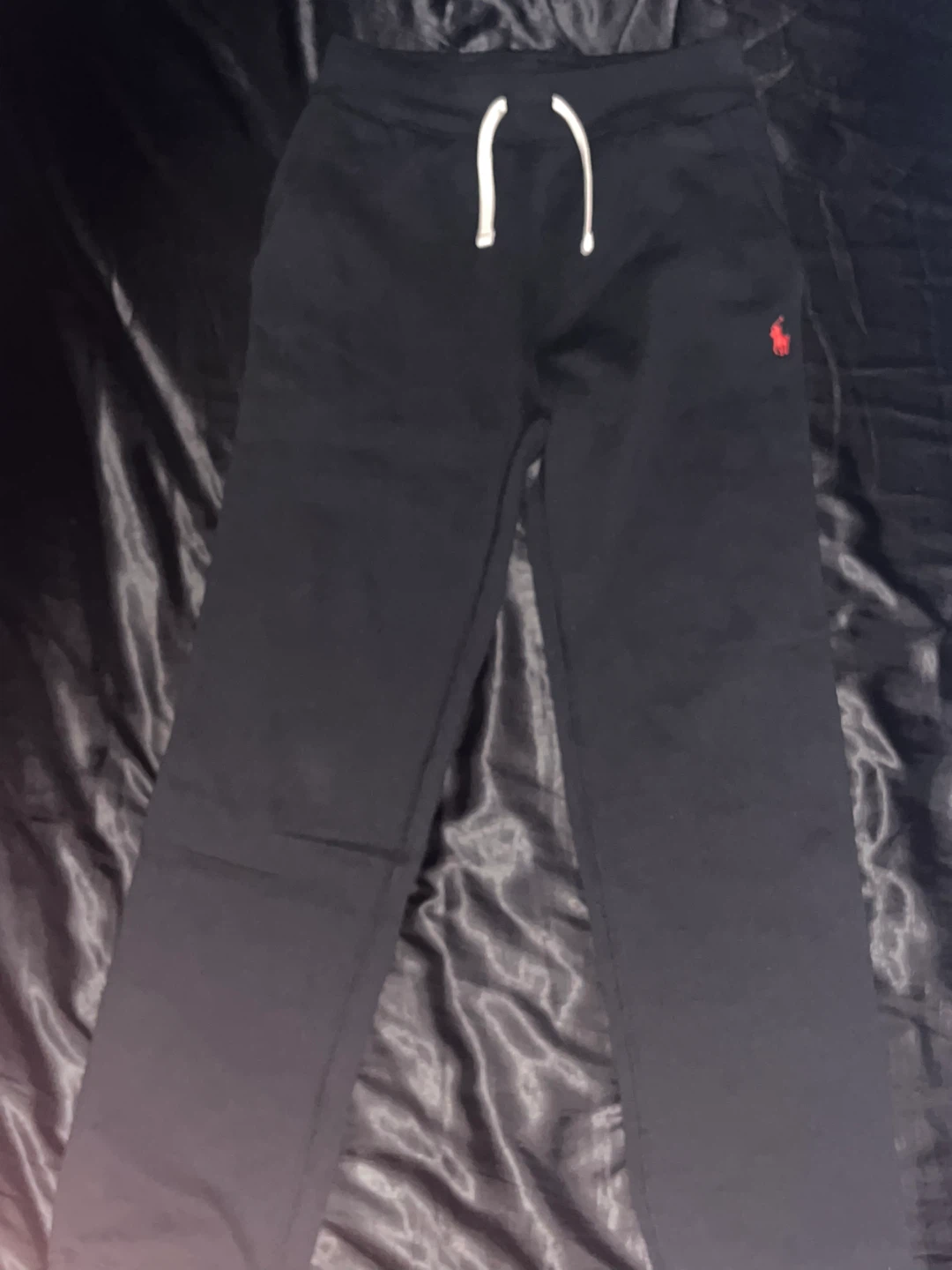 Polo Ralph Lauren Black Zip-Up Hoodie and Sweatpants Set