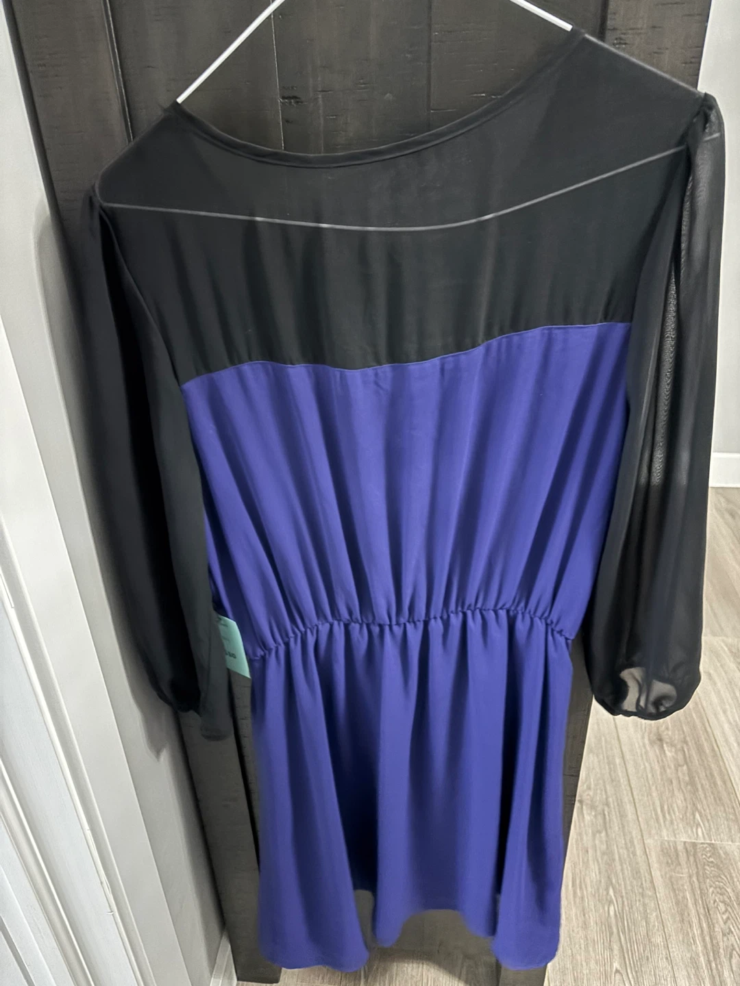 Black and Blue Long Sleeve Tunic - photo 2