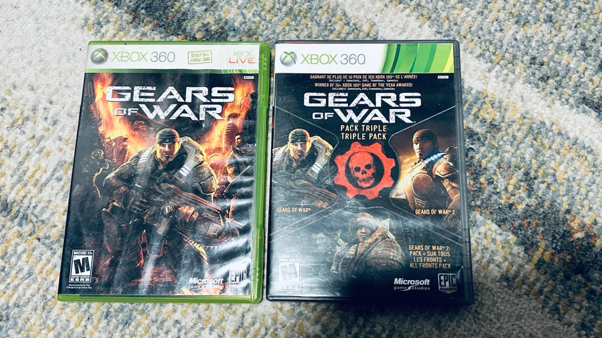 Xbox 360 Gears of War Games – Original & Triple Pack – 2 Games