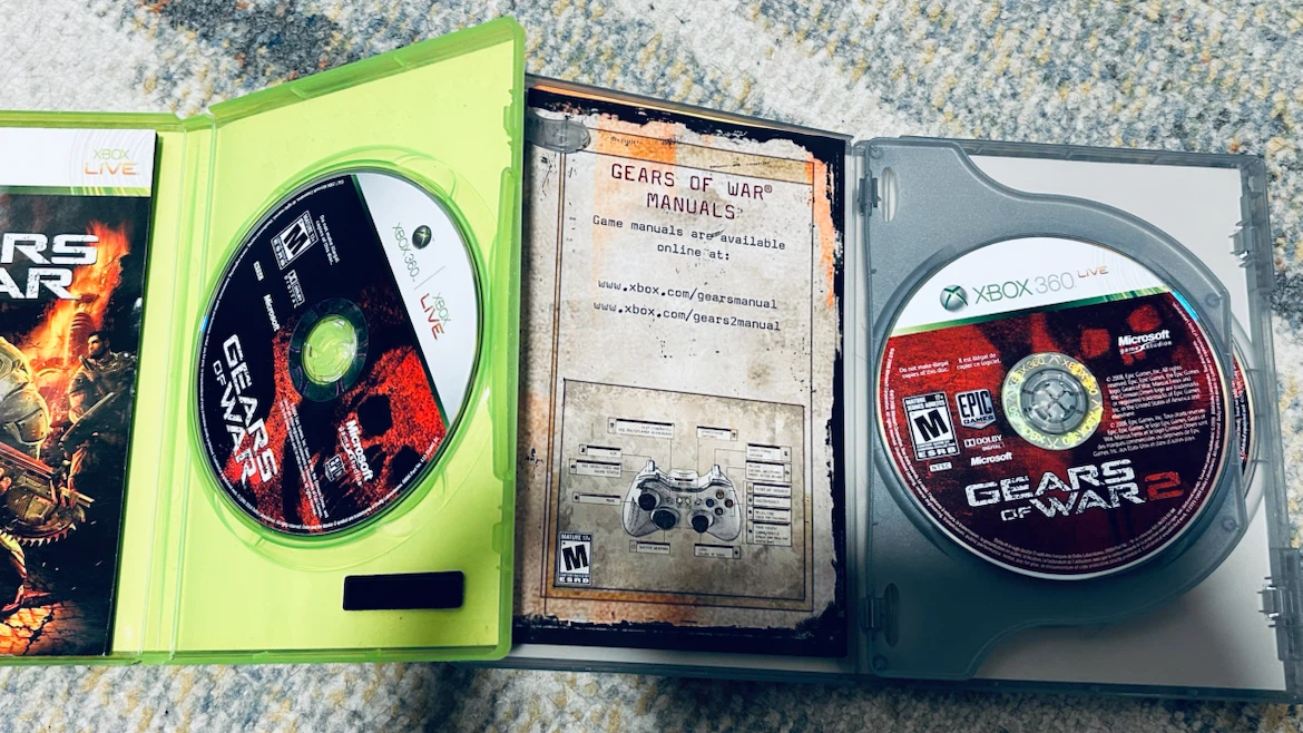 Xbox 360 Gears of War Games – Original & Triple Pack – 2 Games - photo 2