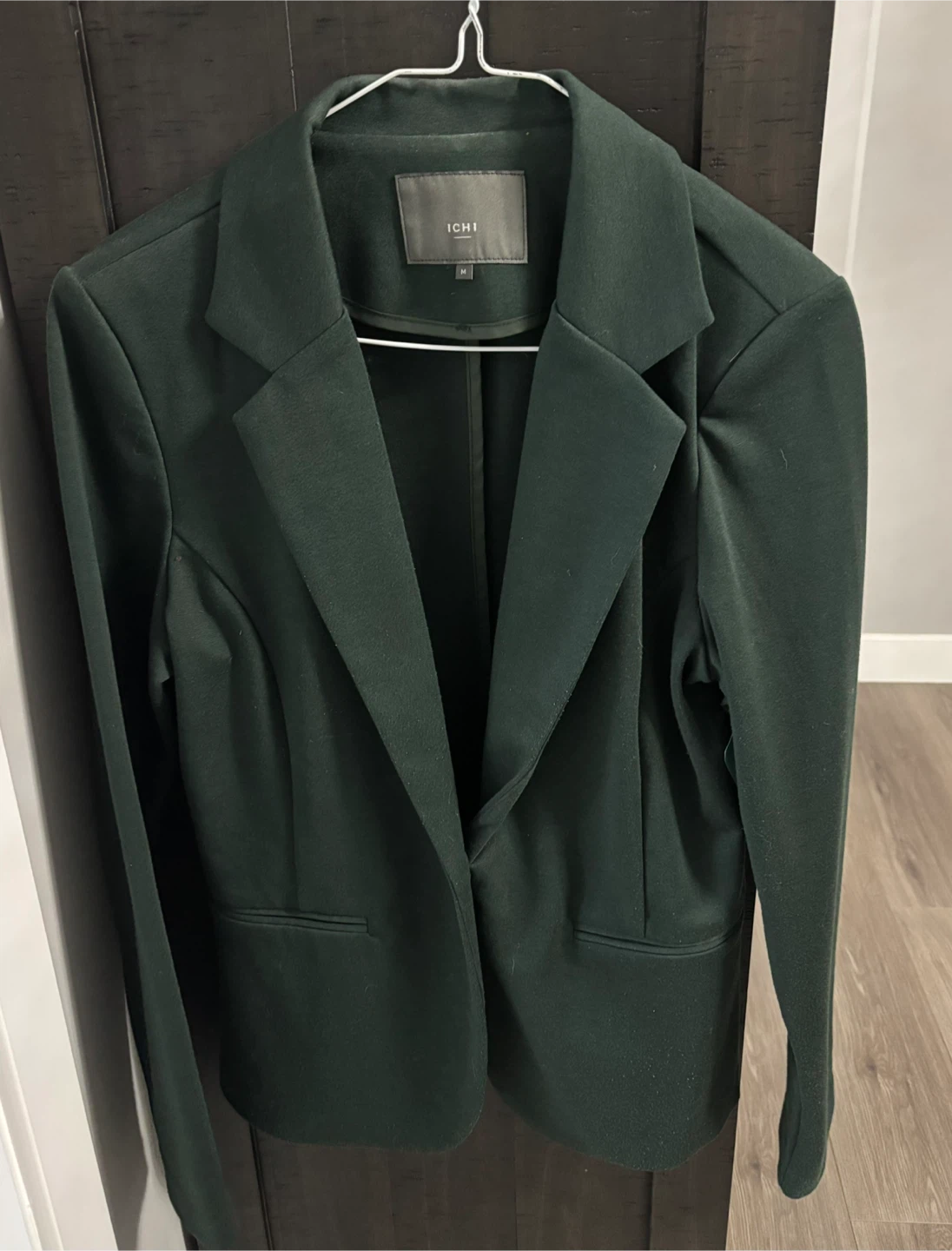 ICHI Forest Green Blazer - photo 2