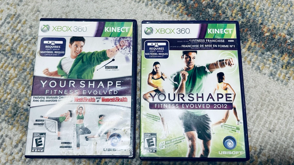 Xbox 360 Kinect Your Shape Fitness Evolved + 2012 – 2 Games