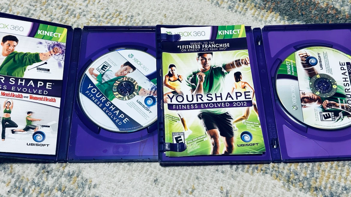 Xbox 360 Kinect Your Shape Fitness Evolved + 2012 – 2 Games - photo 3