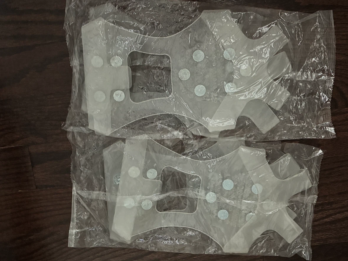 [Brand New] Clear Silicone Ice Cleats & Traction Spikes