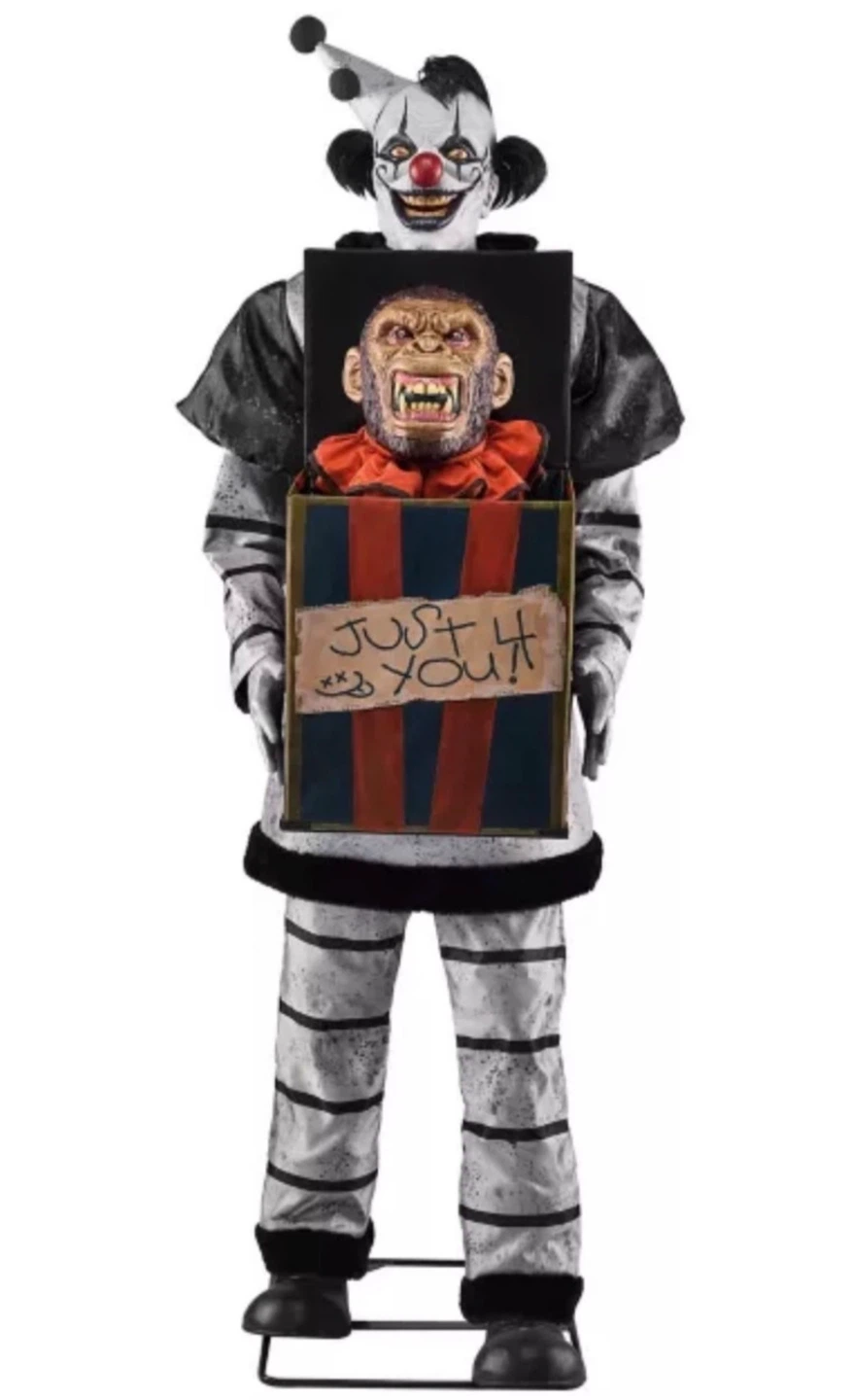Spirit Halloween Animatronic Just 4 You Clown