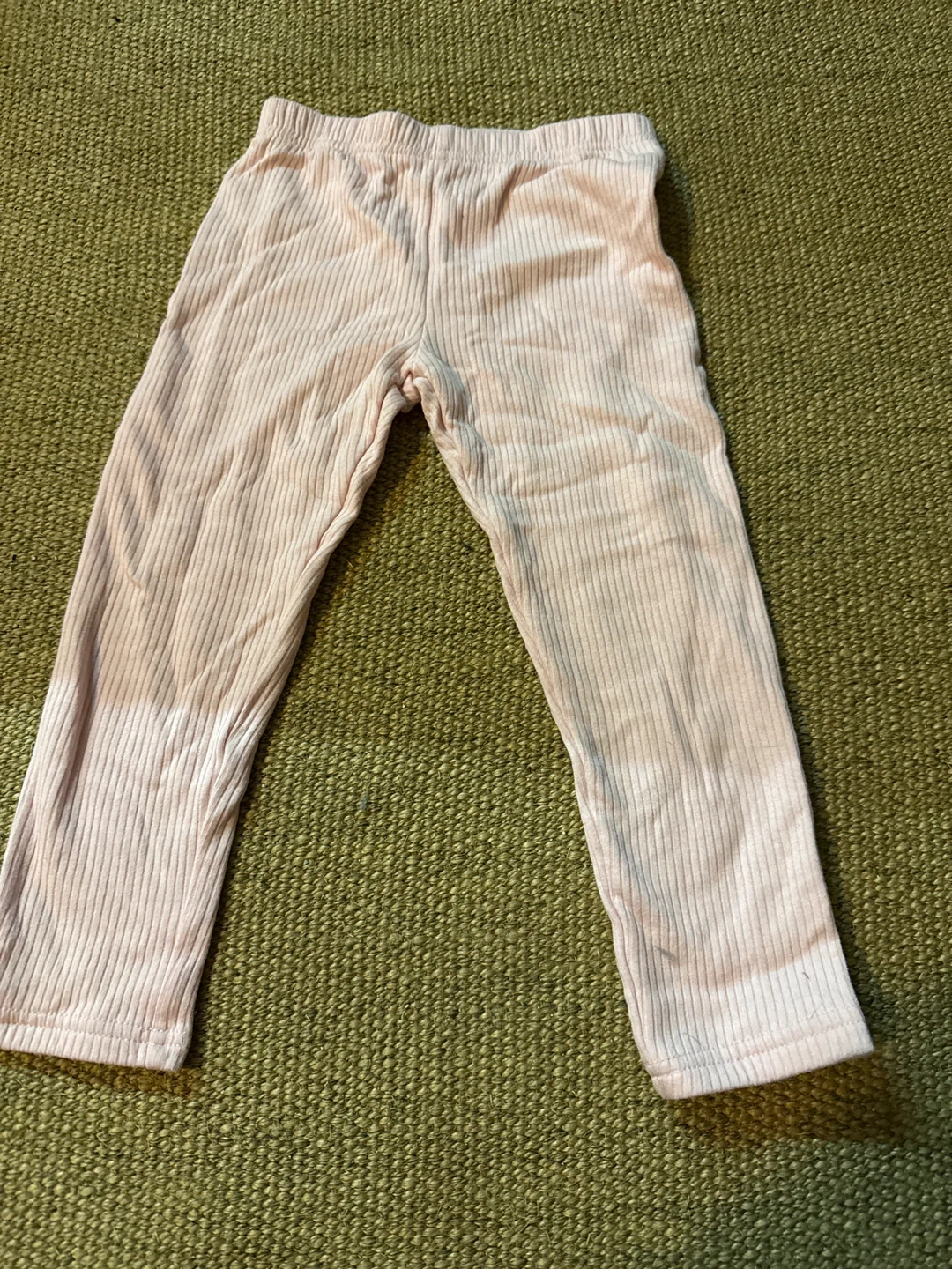 Light Pink Ribbed Leggings