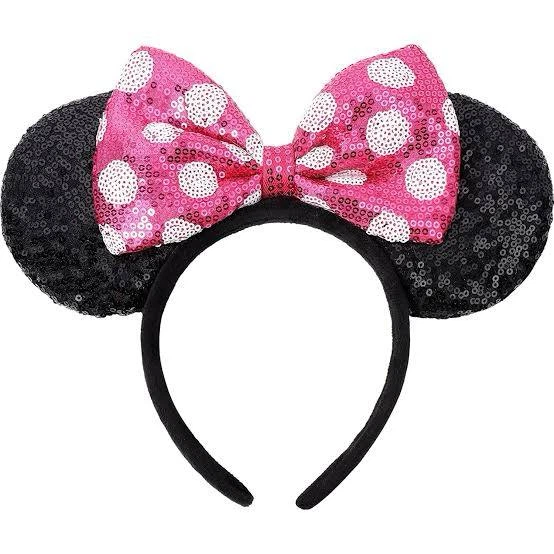 Disney Minnie Mouse Sequined Ears Headband