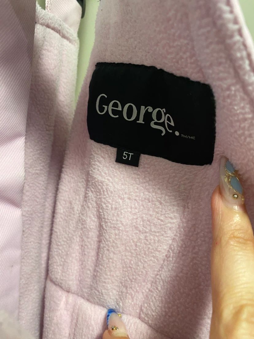 George Kids Pink Snow Pants 5T - photo 3