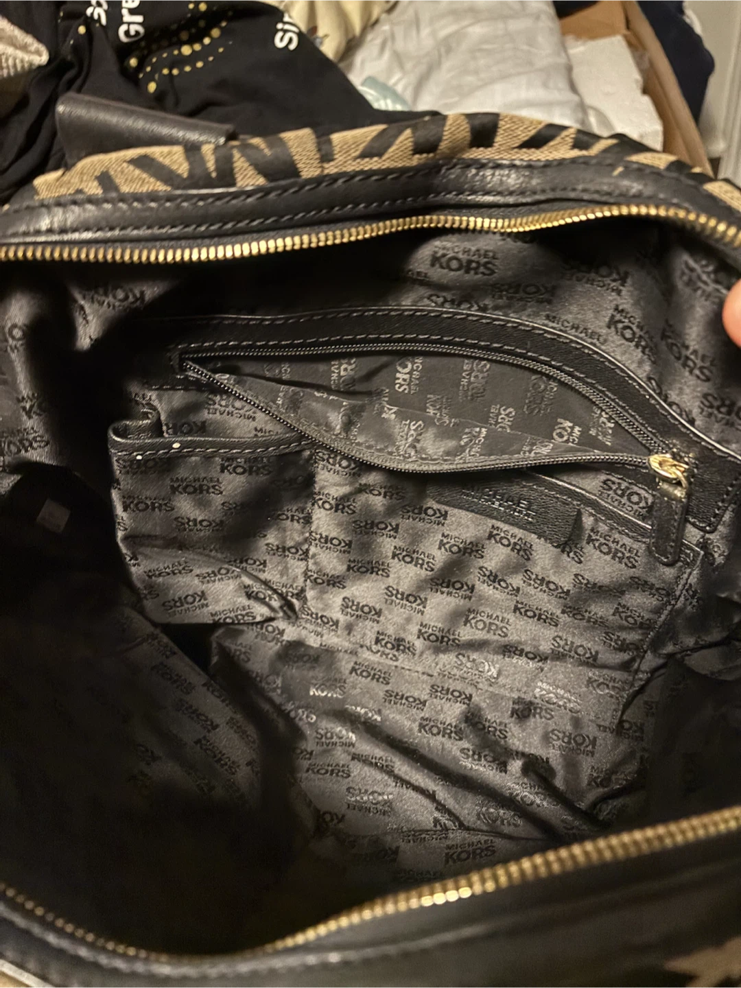 Michael Kors Signature Logo Handbag - photo 5