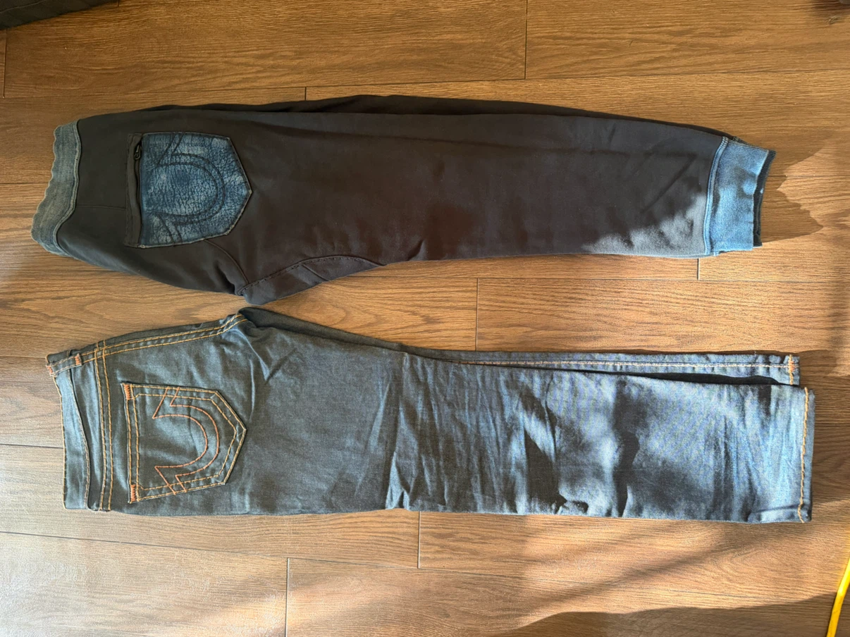 Two pairs of True Religion pants