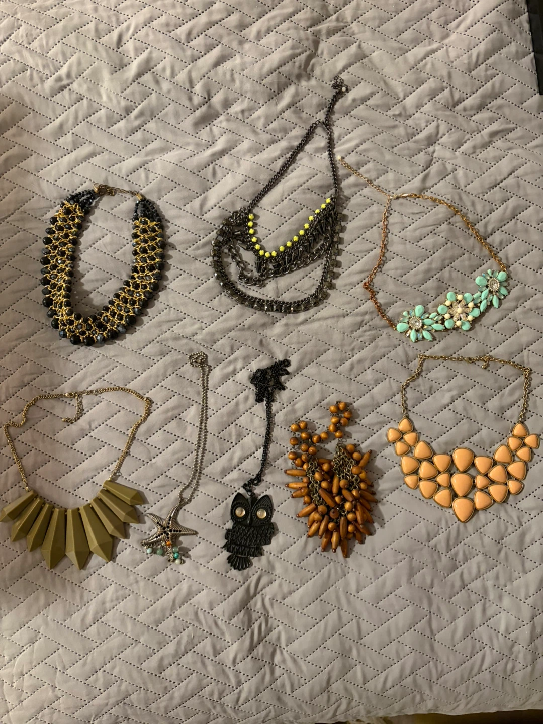 Chunky necklaces