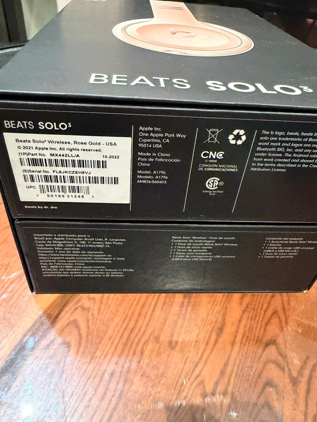 Beats Solo3 Wireless Headphones – Rose Gold – With Box & Case - photo 5